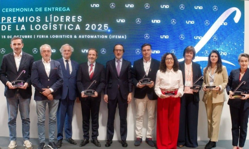 entrega de premios líderes de la logística