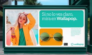publicidad exterior de wallapop